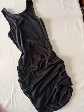 Athleta Black Bodycon Seeker Dress